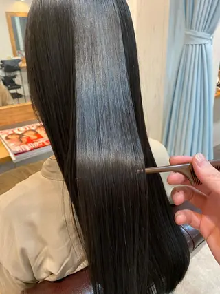 ロング [店長]加地 峻のヘアスタイル