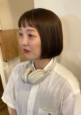 ミディアム カラー loty hair design所属・SEIRA🤍 レイヤーカットのヘアスタイル