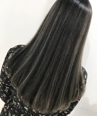 ロング カラー 🌟髪質改善ケアカラ ー美髪縮毛矯正y🌟のヘアスタイル