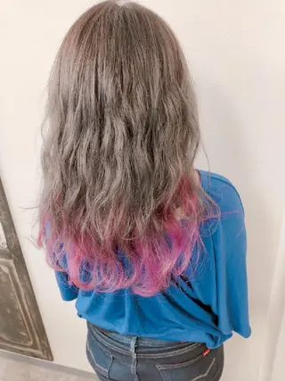 セミロング カラー デザインカラー髪質 改善Lilithのその他イメージ