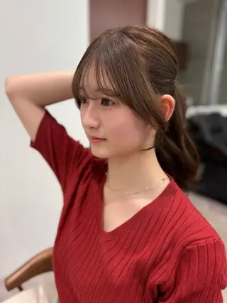 ロング 🎨立川ブリーチ/ moc🍀shuriのヘアスタイル