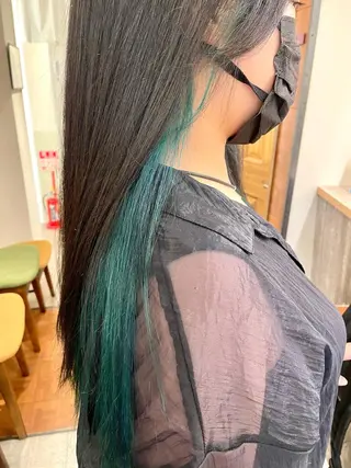 ロング パーマ レイヤー/ボブ/ 顔周り/yukinaのヘアスタイル