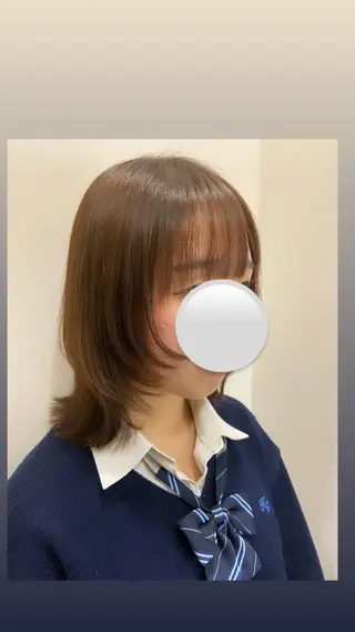 ショート 🎀透明感カラー 🐈ナズナのヘアスタイル