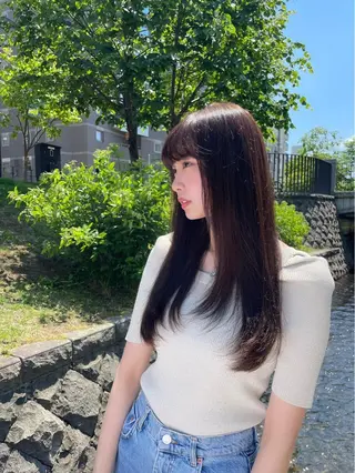 ロング 💈髪質改善メニュー 佐藤 萌💈のヘアスタイル