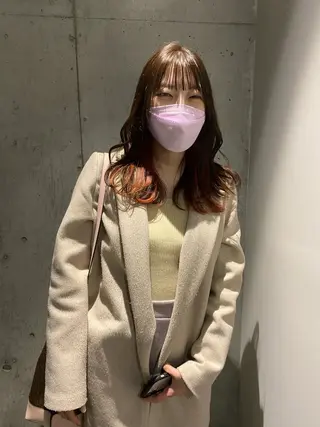 セミロング YinYang所属・川﨑 章弘のヘアスタイル