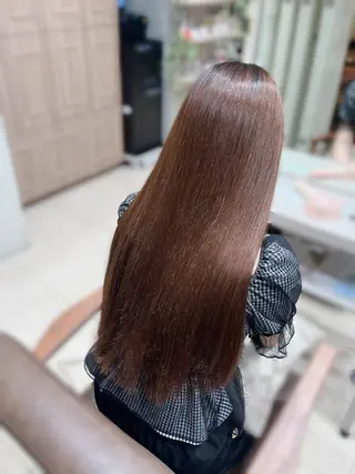 ロング 透明感♡暗髪カラー/ Kazuha🎀のヘアスタイル