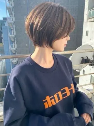 ショート ナチュラルなhair / ヨシダトモキのヘアスタイル