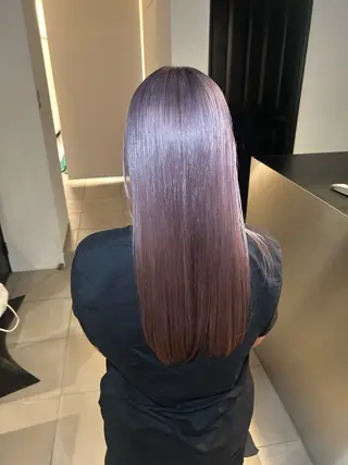ロング カラー ダブルカラー/ 艶カラー／こうきのヘアスタイル