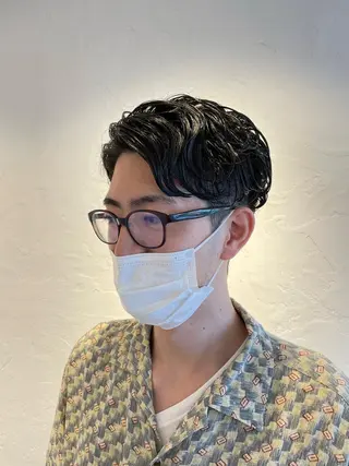 パーマ 蓮沼 今日子のヘアスタイル