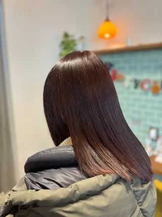 セミロング パーマ カネコ ナナミのヘアスタイル