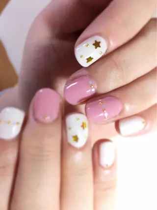 ネイル Aim* 深爪・自爪育成専門店のネイルデザイン