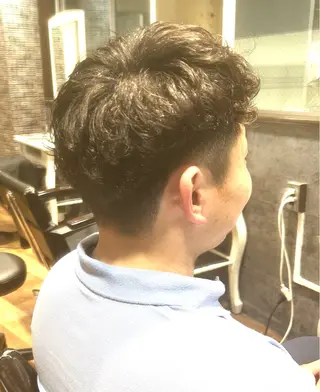 ショート パーマ メンズ Dear生駒店 荒木【メンズ特化】のヘアスタイル