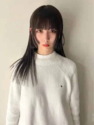 セミロング カラー 丹治 一輝ボブ/ショートのヘアスタイル