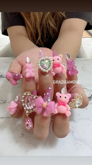 ネイル Grazie AMOREのネイルデザイン