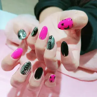 ネイル あ きのネイルデザイン