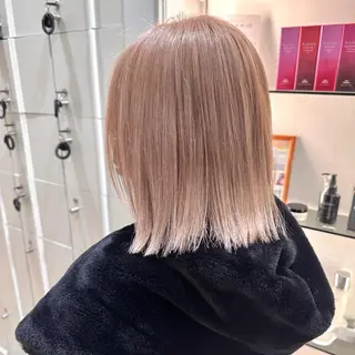 ミディアム カラー 💎小顔前髪& カラー💎片桐雄一のヘアスタイル