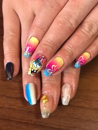 ネイル M nail はやまうららのネイルデザイン
