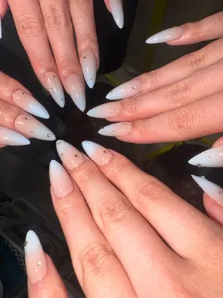 ネイル 33nail✴️栄 スミレ❇️Gel-xのネイルデザイン