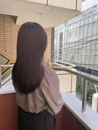 ミディアム カラー Joshua / 素髪改善のヘアスタイル