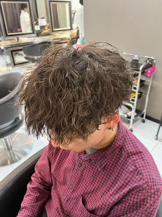 パーマ メンズ パーマ特化美容師 茂木広幸のヘアスタイル