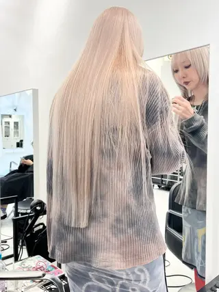 セミロング カラー HARU//原宿🤍 リピート率NO.1のヘアスタイル
