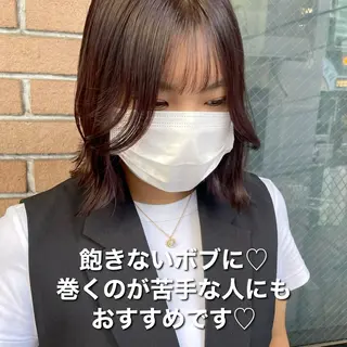 ショート ボブヘアカット Rikapi❤️のヘアスタイル