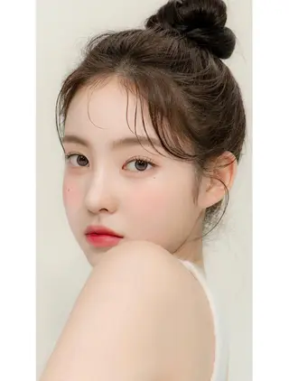 ミディアム カラー レイヤー/柔色 カラー/SAkiのヘアスタイル