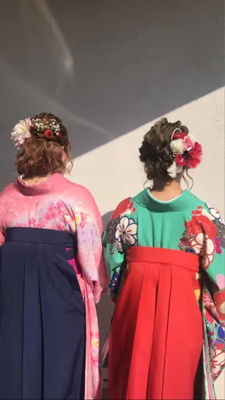 ヘアアレンジ COEUR所属・山下 襟華のヘアスタイル