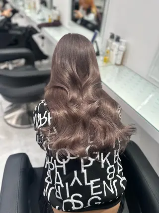 セミロング カラー パーマ ヘアアレンジ メンズ ♡ 𝐑𝐈𝐎♡のヘアスタイル