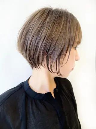 ショート カラー STEP所属・STEP HIDEのヘアスタイル