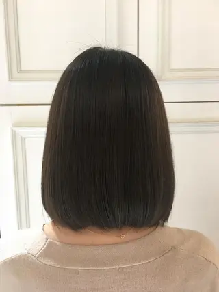 ミディアム 田中 未澪のヘアスタイル