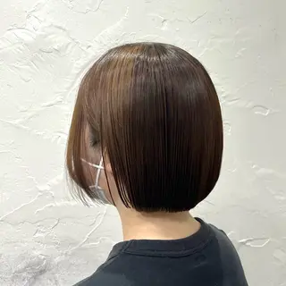 ミディアム 無料カットモデル ユナのヘアスタイル
