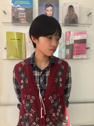 ショート saya/似合わせ /透明感カラーのヘアスタイル