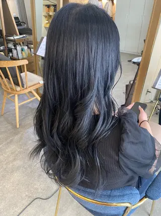 セミロング カラー ヘアアレンジ ボブ /ニュアンス/ satomi🧸💖のヘアスタイル