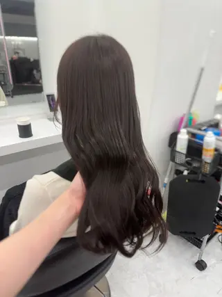 ロング カラー パーマ ヘアアレンジ メンズ キッズ ♥️韓国ヘア レイヤー♥️ゆりのヘアスタイル