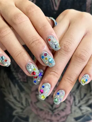 ネイル 個性派ネイル /コトミ🐸のネイルデザイン