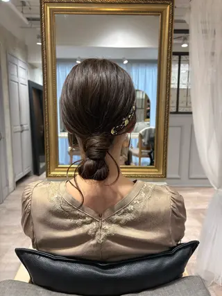 セミロング ヘアアレンジ 🧸 山下 礼華 🧸のヘアスタイル