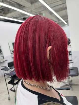 カラー 田中 莉香のヘアスタイル