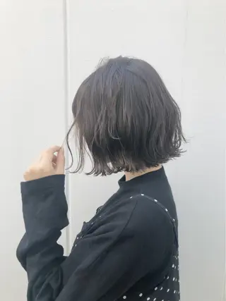 ショート カラー ノグチ ユウキ/ボブのヘアスタイル