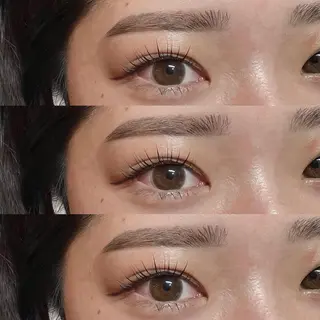 マツエク・マツパ アイブロウ 千島 里歩のマツエク・マツパデザイン