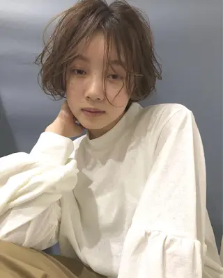 ショート 渋谷/韓国風 西原直樹のヘアスタイル