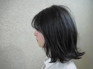ミディアム カラー 菅村 勇亮のヘアスタイル
