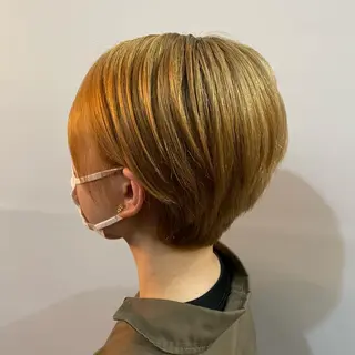 ショート カラー 【髪質改善✨】 sanaのヘアスタイル