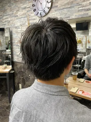 メンズ 髪質改善【縮毛矯正】 美髪ボブを量産する人のヘアスタイル