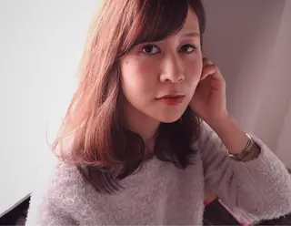 セミロング soins de   MaLily所属・soins de MaLilyのヘアスタイル