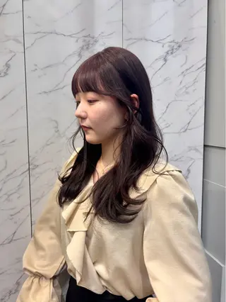 ロング miu /透明感カラーのヘアスタイル