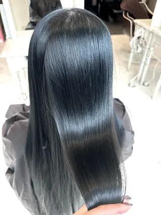 ロング パーマ 💘韓国カラー💘 クルミのヘアスタイル