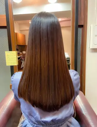 ロング 🌙FLYCKA ☀️縮毛矯正のヘアスタイル