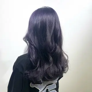 ロング カラー ヘアアレンジ キヨミ 韓国レイヤーカットのヘアスタイル