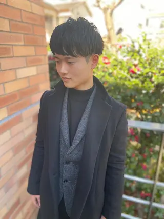 ショート カラー パーマ ヘアアレンジ メンズ CHIC share salon所属・ちこ .のヘアスタイル